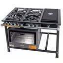 Ver imagem 1 de Fogão Industrial Tradicional 30x30 4 Bocas Chapa com Forno Itajobi Fogão Baixa Pressão 30x30