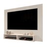 Painel para TV Suspenso 43 Pol Off White Nicho Copacabana - 1