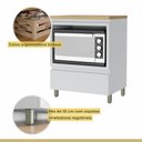 Ver imagem 7 de Cozinha Modulada 100% Mdf 2 Peças Nesher Rainha Branco Marrom