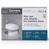 Kit Completo Bacia Carrara Convencional Branca Kp.60.17 Deca - 3