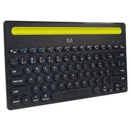 Teclado sem Fio SLOT com Conexao Bluetooth Preto Multilaser - 2