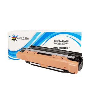 Toner Compatível Ce250a 504a Preto Cm3530 Cp3525dn 3525 3530 5k
