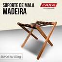 Ver imagem 2 de Suporte de Mala Madeira Marrom 100kg