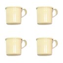 Ver imagem 1 de Kit 4 Canecas em alumínio estilo Moscow Mule Decor - Bege