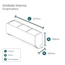 Ver imagem 2 de Ar-Condicionado Split HW LG Dual Inverter Voice 12.000 BTUs Quente/Frio 220V