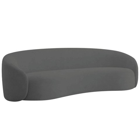 Sofá Orgânico Luxo Recepção 220cm Amore Linho