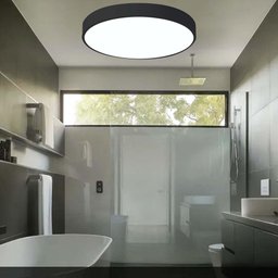 Luminaria Plafon Sobrepor Moderno Led 3 Tons Sala Quarto Residencial Decoração Iluminação Teto Escri - 14