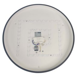 Luminaria Plafon Sobrepor Moderno Led 3 Tons Sala Quarto Residencial Decoração Iluminação Teto Escri - 17