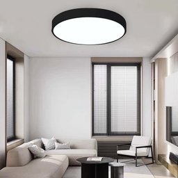 Luminaria Plafon Sobrepor Moderno Led 3 Tons Sala Quarto Residencial Decoração Iluminação Teto Escri - 13