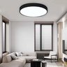 Luminaria Plafon Sobrepor Moderno Led 3 Tons Sala Quarto Residencial Decoração Iluminação Teto Escri - 13