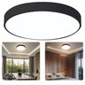 Luminaria Plafon Sobrepor Moderno Led 3 Tons Sala Quarto Residencial Decoração Iluminação Teto Escri - 3