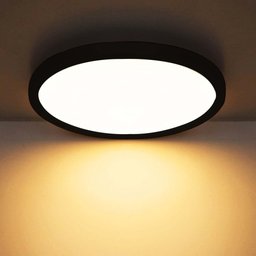 Luminaria Plafon Sobrepor Moderno Led 3 Tons Sala Quarto Residencial Decoração Iluminação Teto Escri - 8