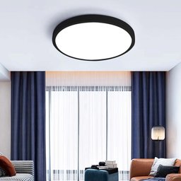 Luminaria Plafon Sobrepor Moderno Led 3 Tons Sala Quarto Residencial Decoração Iluminação Teto Escri - 11