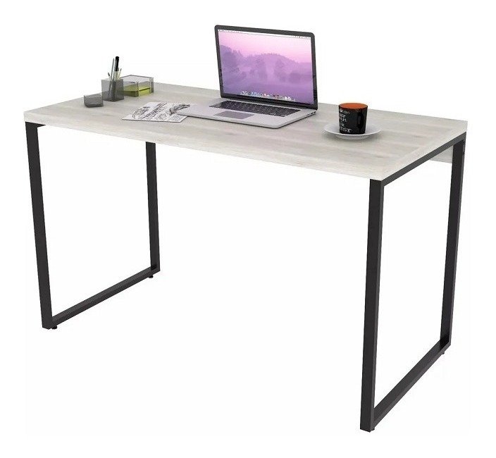 Mesa Para Escritório Office Estilo Industrial 1,20m Kuadra - 2