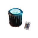 Ver imagem 6 de Luminaria - Abajur de Bambu Led Colorido - Cromoterapia Nc Caieiras