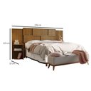 Ver imagem 4 de Cabeceira Casal Firenze Rovere - Conquista Móveis