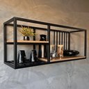 Ver imagem 1 de Prateleira Aerea Industrial Suspensa Sala Cozinha