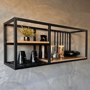 Prateleira Aerea Industrial Suspensa Sala Cozinha