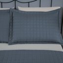 Ver imagem 4 de Kit Cobre Leito Matelado Copacabana 3 Peças King 100% Poliéster Percal 300 Fios Cor:azul