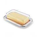 Ver imagem 1 de Manteigueira Pote para Guardar Manteiga Geladeira Aço Inox