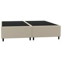 Ver imagem 1 de Base Box Queen Bipartido Bege Suede 38x158x198