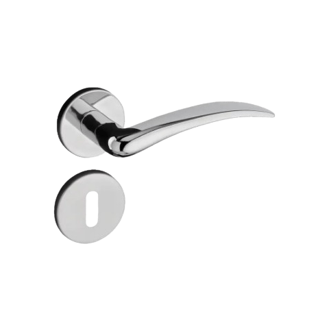 Fechadura Interna Concept Roseta 417-40CI Cromado Pado Pado s/a