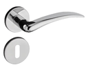 Ver imagem 1 de Fechadura Interna Concept Roseta 417-40CI Cromado Pado Pado s/a