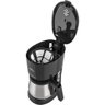 Cafeteira Elétrica Cadence Urban Pop Inox 1,2l Preta 110v - 1