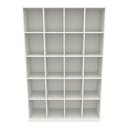 Ver imagem 3 de Armário Colmeia M10 Mdp Organizador Estante Prateleira - Branco