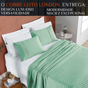 Ver imagem 2 de Cobri Leito de Luxo Super King London 200 Fios Bordado Inglês Nobless:verde