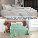 Ver imagem 4 de Cobri Leito de Luxo Super King London 200 Fios Bordado Inglês Nobless:verde
