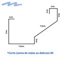 Ver imagem 2 de Kit de Calha Telhado Beiral 12m Calha Galvanizada Saída Redonda - Suporte Prolongado Galvocalhas
