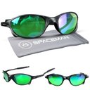 Ver imagem 1 de Oculos Sol Juliet Mandrake Protecao Uv Lupa Masculino + Case Lente Verde Espelhada Qualidade Premium