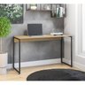 Escrivaninha 120cm Iron Espresso Móveis - 6
