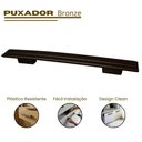 Ver imagem 3 de Kit 24 Puxadores Bronzes com Parafuso Incluso