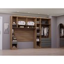 Ver imagem 2 de Guarda Roupa Casal Modulado 6 Portas e 6 Gavetas Veneza Luciane Móveis