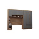 Ver imagem 4 de Guarda Roupa Casal Modulado 6 Portas e 6 Gavetas Veneza Luciane Móveis