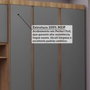 Ver imagem 6 de Guarda Roupa Casal Modulado 6 Portas e 6 Gavetas Veneza Luciane Móveis