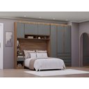Ver imagem 1 de Guarda Roupa Casal Modulado 6 Portas e 6 Gavetas Veneza Luciane Móveis