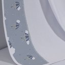 Ver imagem 2 de Cueiro Simples Tecebem Baby Zoe Malha Estampado kinder Cinza