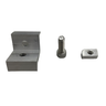 Kit 10 Grampo Painel Placa Solar Presilha Fixador Terminal Universal - 4