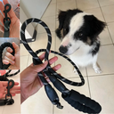 Ver imagem 1 de Guia Reforçada, Emborrachada Pet 1.20 Cm:vermelho Escuro