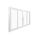 Ver imagem 2 de Janela de Correr Abertura Central Premium 4 Folhas Vidro Liso 100x200cm CRV Portas e Janelas