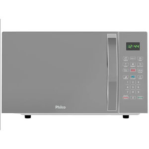 Micro-ondas Philco 33l Prata Espelhado Pmo38s