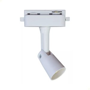 Spot para Trilho Eletrificado Soquete E27 sem Lâmpada Bivolt Branco