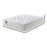 Colchão Super King 193x203x36cm Molas Superlastic Excellence Ecoflex - 5
