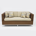 Ver imagem 1 de Sofá 2 Lugares Tulipa Fibra Área Externa Jardim Varanda Sala