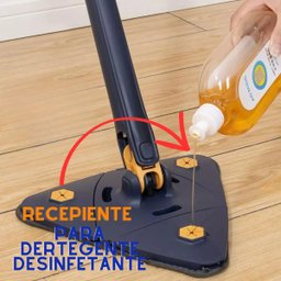 Mop Triangular 360 Esfregão Rodo Twist Xmop Giratório 360 - 4