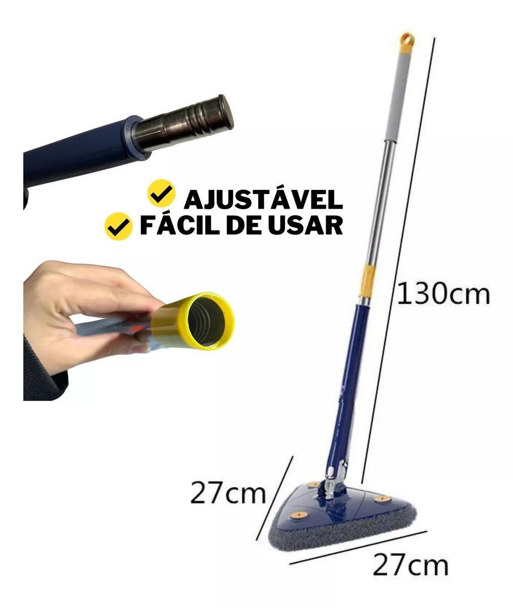 Mop Triangular 360 Esfregão Rodo Twist Xmop Giratório 360 - 7