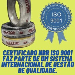 fio cabo flexivel 2,5mm rolo 100 metros MAXTOP:preto - 3